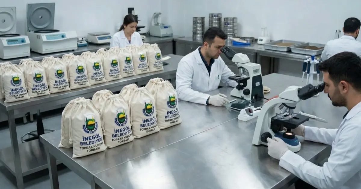Bursa İnegöl’de toprağın röntgeni çekiliyor