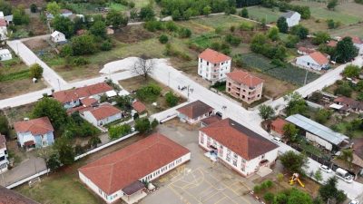 Bursa'da İnegöl Belediyesi, Kurşunlu Mahallesinde yapılaşmanın başladığı bölgelerde 8 sokakta