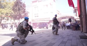 Yenişehir’in düşman işgalinden kurtuluşunun 104’üncü yıl dönümü, düzenlenen tören ve