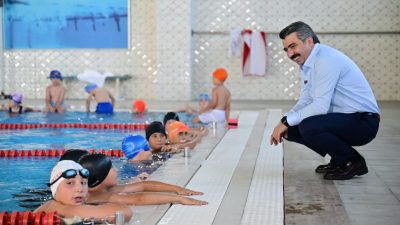 Bursa'da Yıldırım Belediyesi’nin çocukların okul dışında kalan zamanlarını verimli bir