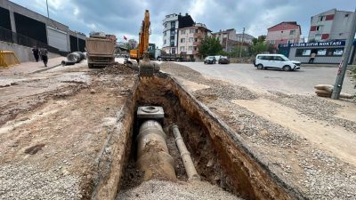 Kocaeli Büyükşehir Belediyesi İSU Genel Müdürlüğü, Çayırova’nın altyapısını güçlendirmek ve