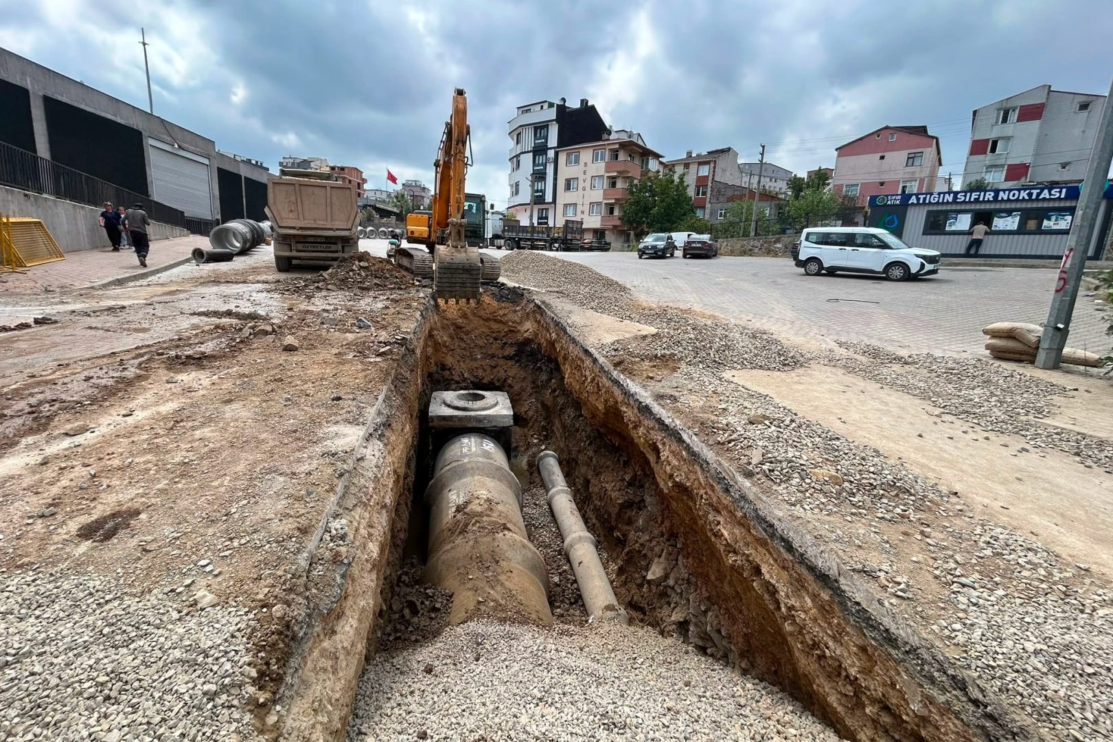 Kocaeli Büyükşehir Belediyesi İSU Genel Müdürlüğü, Çayırova’nın altyapısını güçlendirmek ve