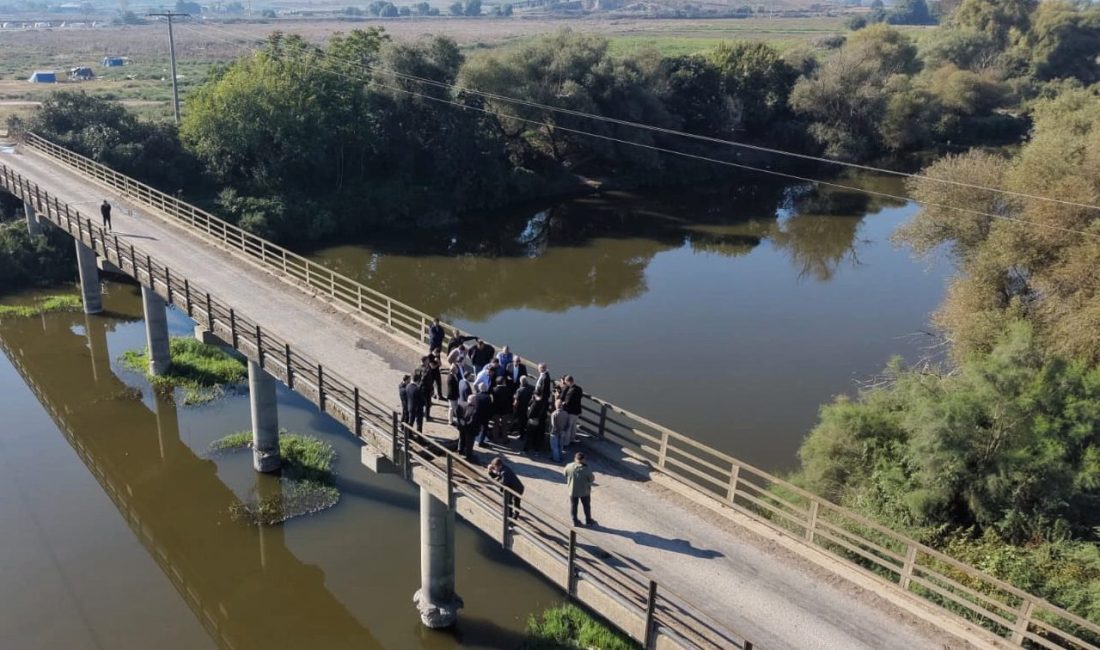 Bursa Büyükşehir Belediye Başkan Vekili Şahin Biba, Mustafakemalpaşa-Susurluk-Karacabey bağlantı yolunda