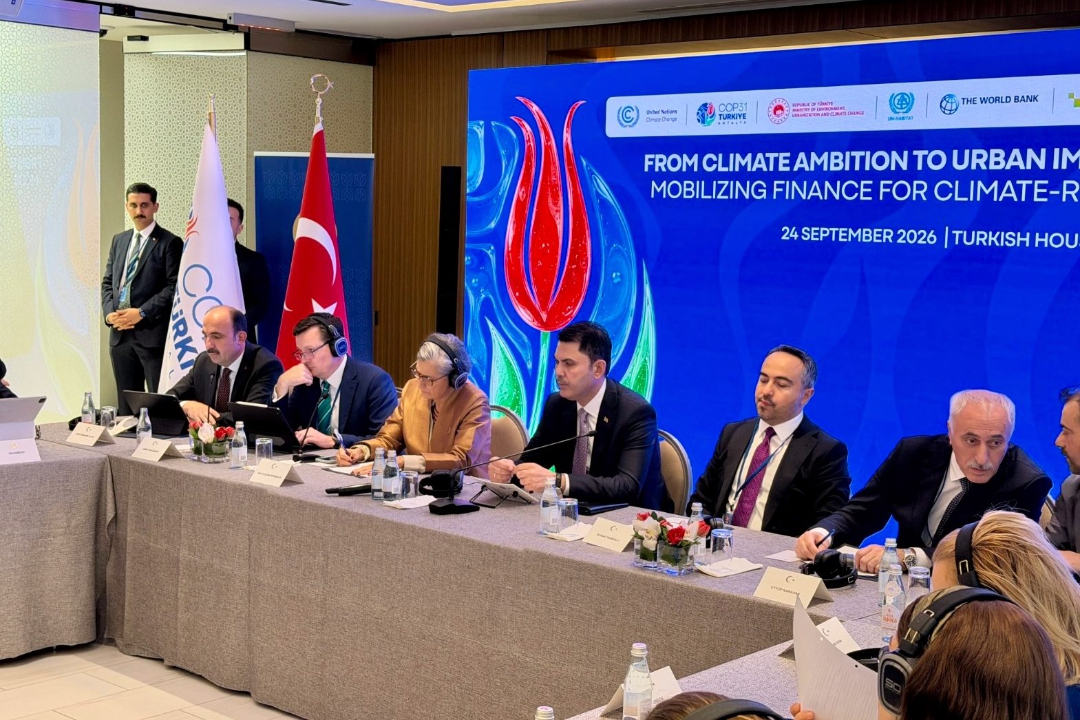 Dünya Belediyeler Birliği ve Konya Büyükşehir Belediye Başkanı, COP31 Şehirler
