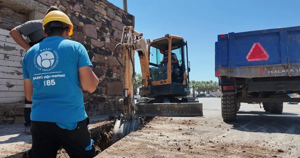 Cunda’da atık sular için kalıcı kanalizasyon çözümü