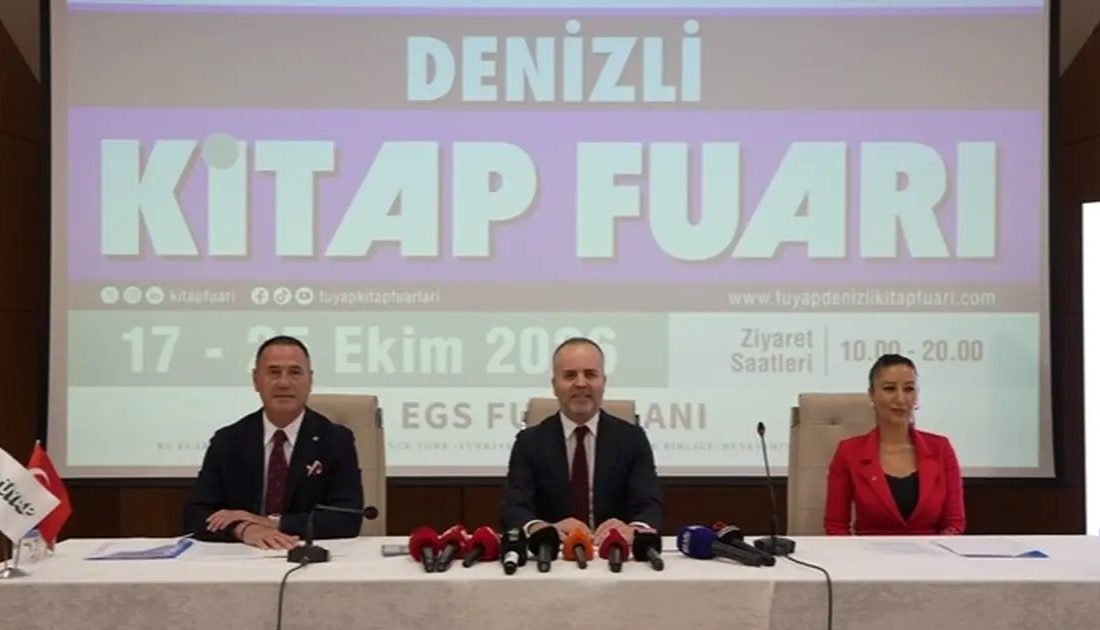 Denizli Büyükşehir Belediyesi’nin destekleriyle, TÜYAP organizatörlüğünde ve Türkiye Yayıncılar Birliği