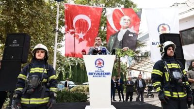 Türk İtfaiye Teşkilatı’nın 312. kuruluş yıl dönümü, kortej yürüyüşü ve