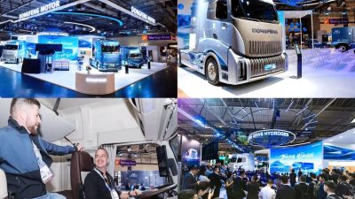 Dongfeng Motor, Almanya'nın Hannover kentinde düzenlenen IAA Transportation 2026'da hidrojenle