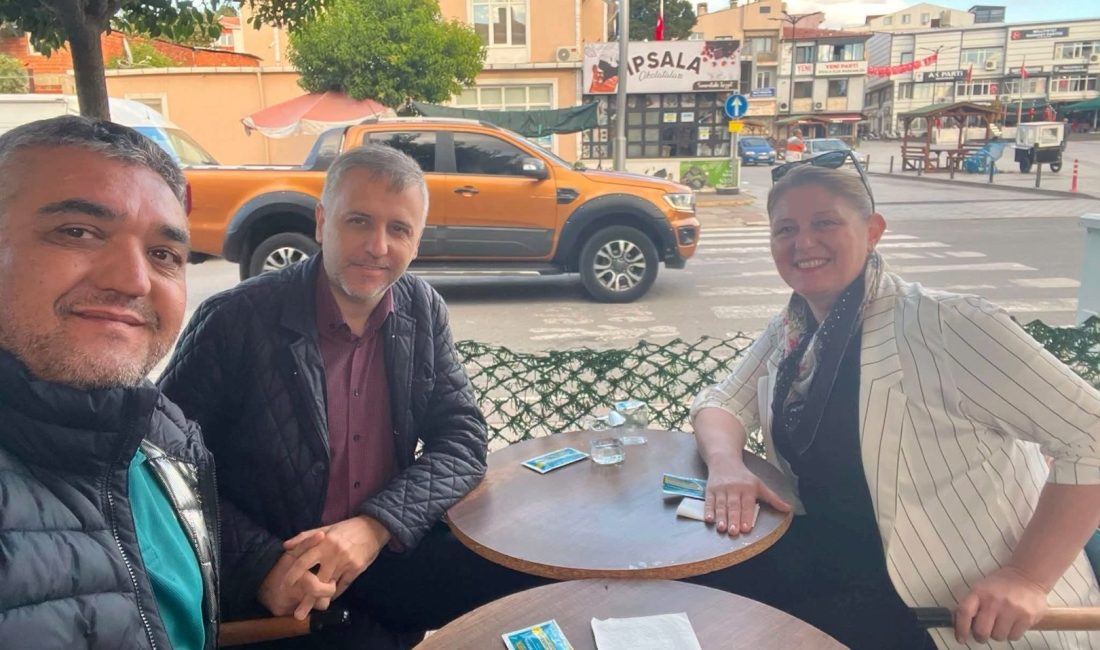 CHP Edirne İl Başkanı Özlem Becan ve teşkilatlardan sorumlu İl