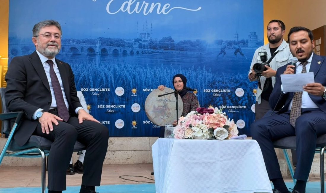 Edirne’de Tarım ve Orman Bakanı İbrahim Yumaklı’nın teşrifleriyle gerçekleştirilen “Söz