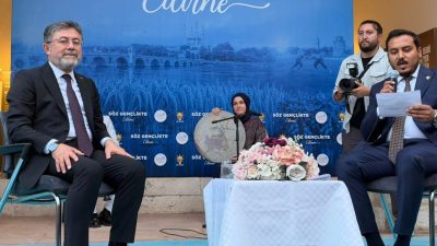 Edirne’de Tarım ve Orman Bakanı İbrahim Yumaklı’nın teşrifleriyle gerçekleştirilen “Söz