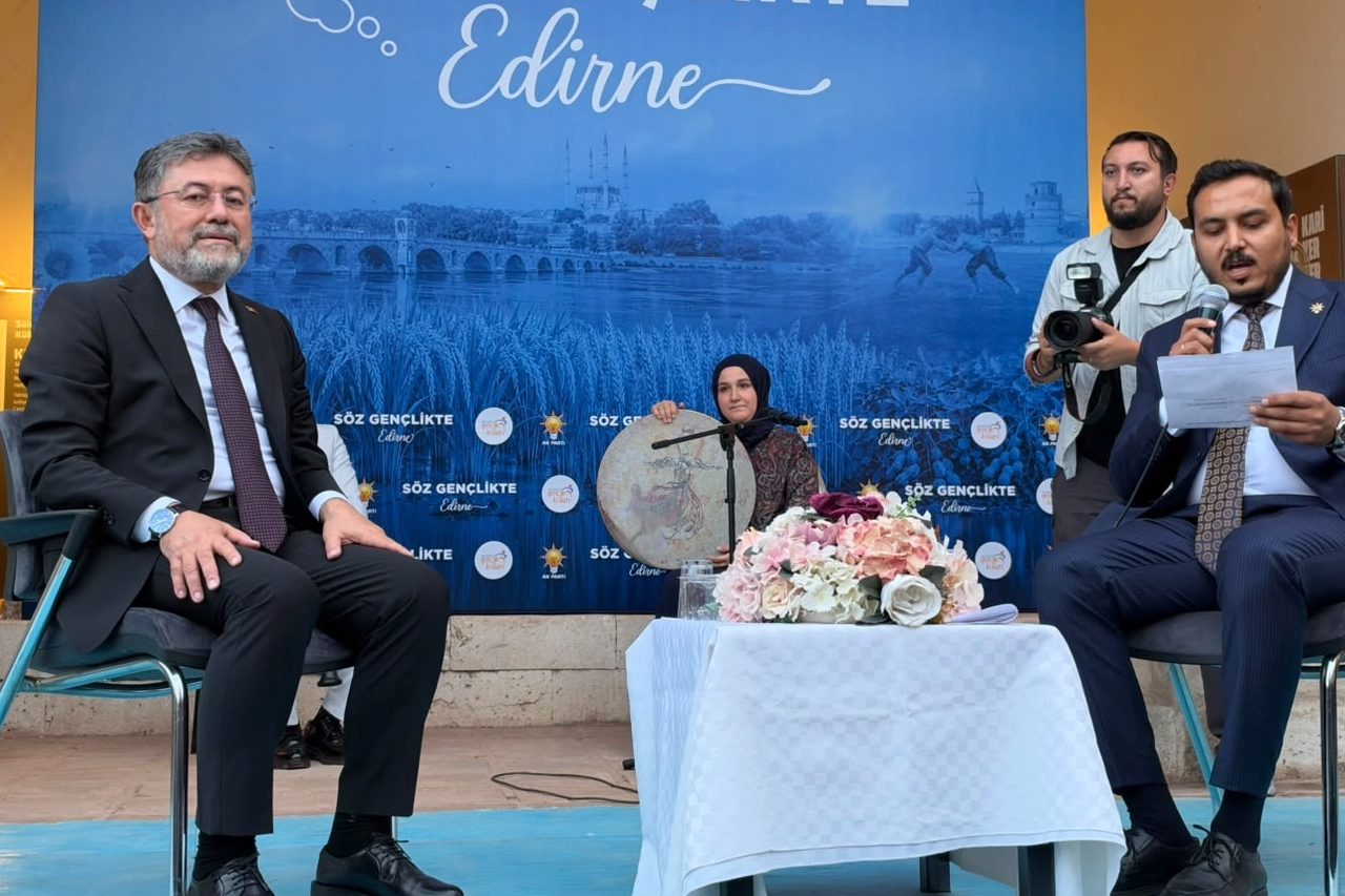 Edirne’de Tarım ve Orman Bakanı İbrahim Yumaklı’nın teşrifleriyle gerçekleştirilen “Söz