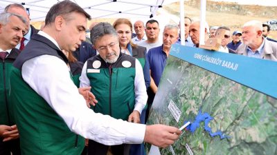 Tarım ve Orman Bakanı İbrahim Yumaklı, Edirne’de yapımı devam eden