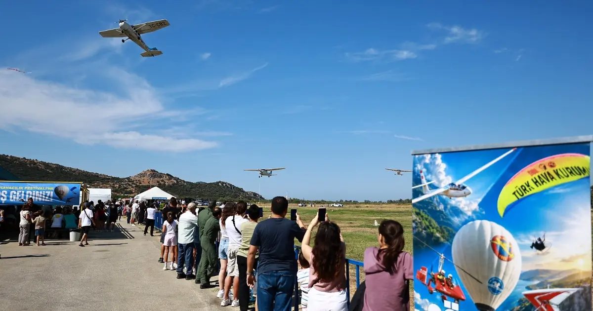 Efes Selçuk’ta THK Havacılık Festivali gökyüzüyle buluşturdu