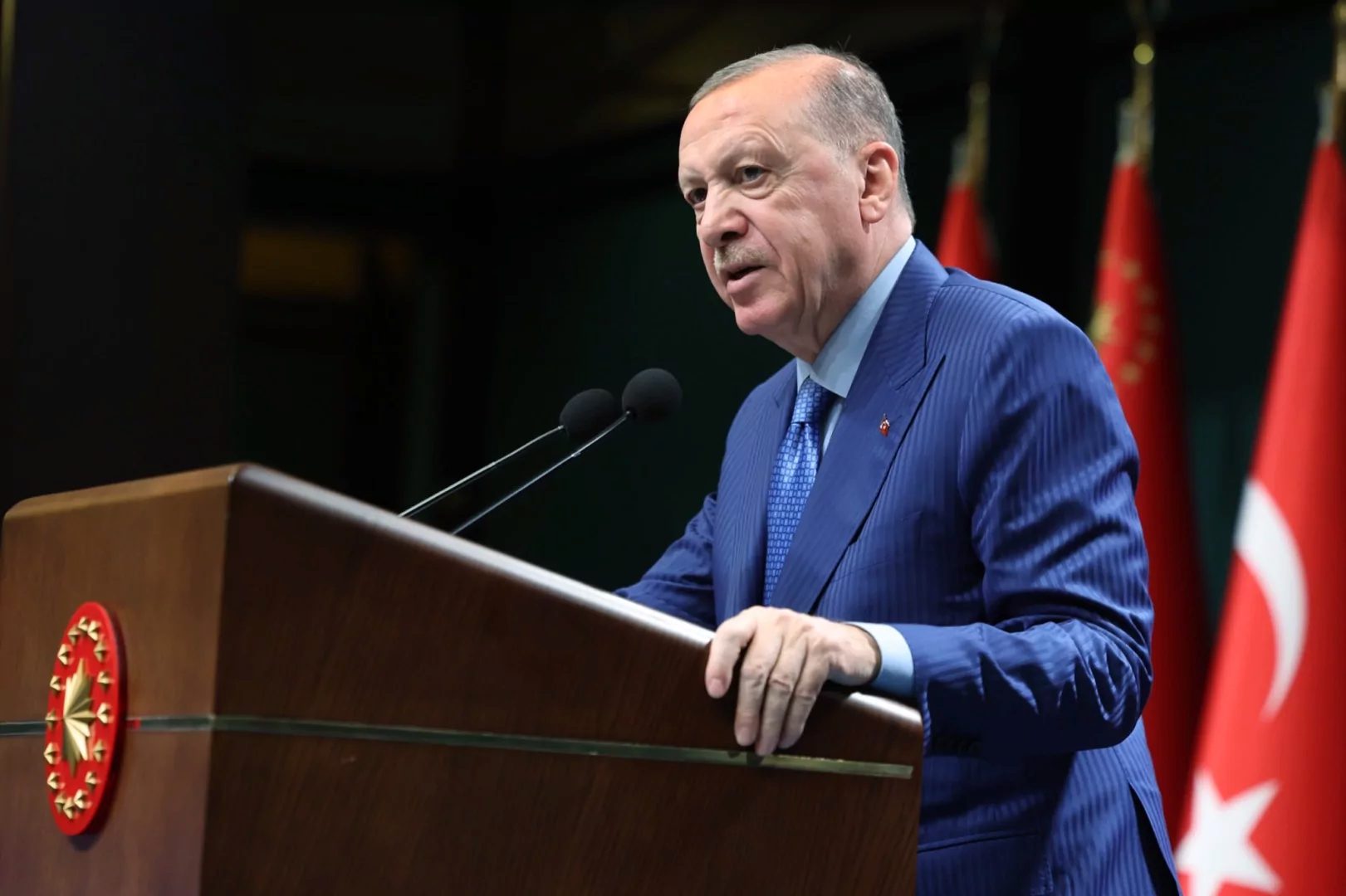 Cumhurbaşkanı Recep Tayyip Erdoğan, sermaye piyasalarında yaşanan gelişmelere ilişkin açıklamalarda