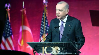 Cumhurbaşkanı Erdoğan, Türkiye-ABD diplomatik ilişkilerinin 100. yılı etkinliğinde iş birliği,
