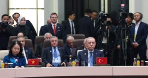 Cumhurbaşkanı Recep Tayyip Erdoğan, Kırgızistan’ın başkenti Bişkek’te düzenlenen Şanghay İş