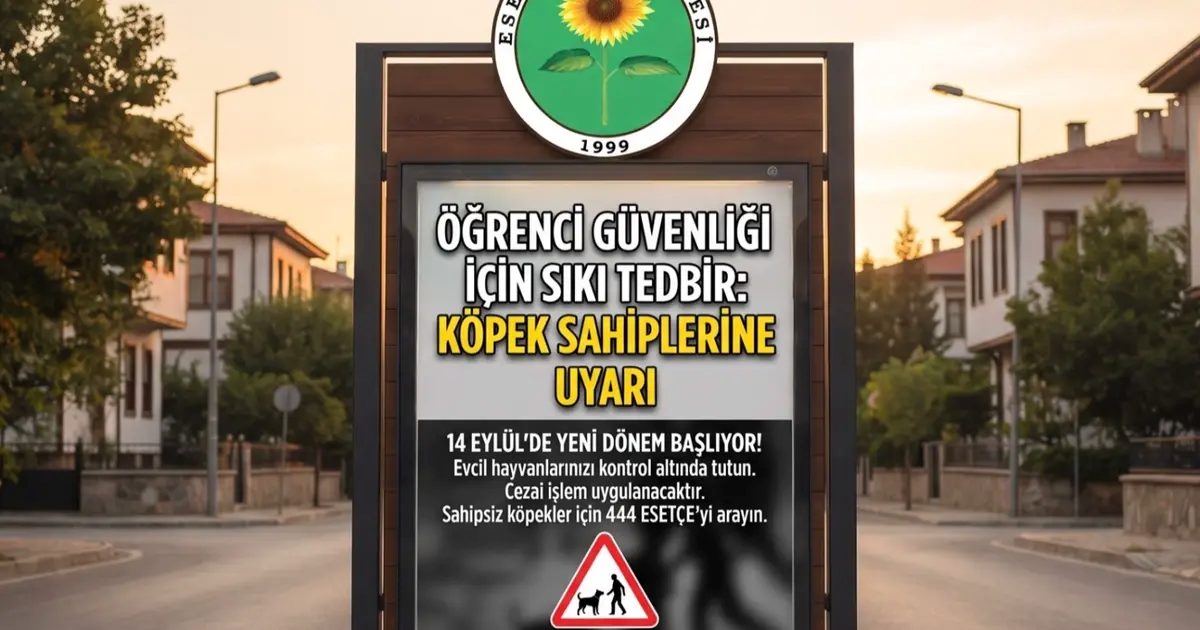 Esetçe Belediyesi’nden öğrenci güvenliğine sıkı tedbir