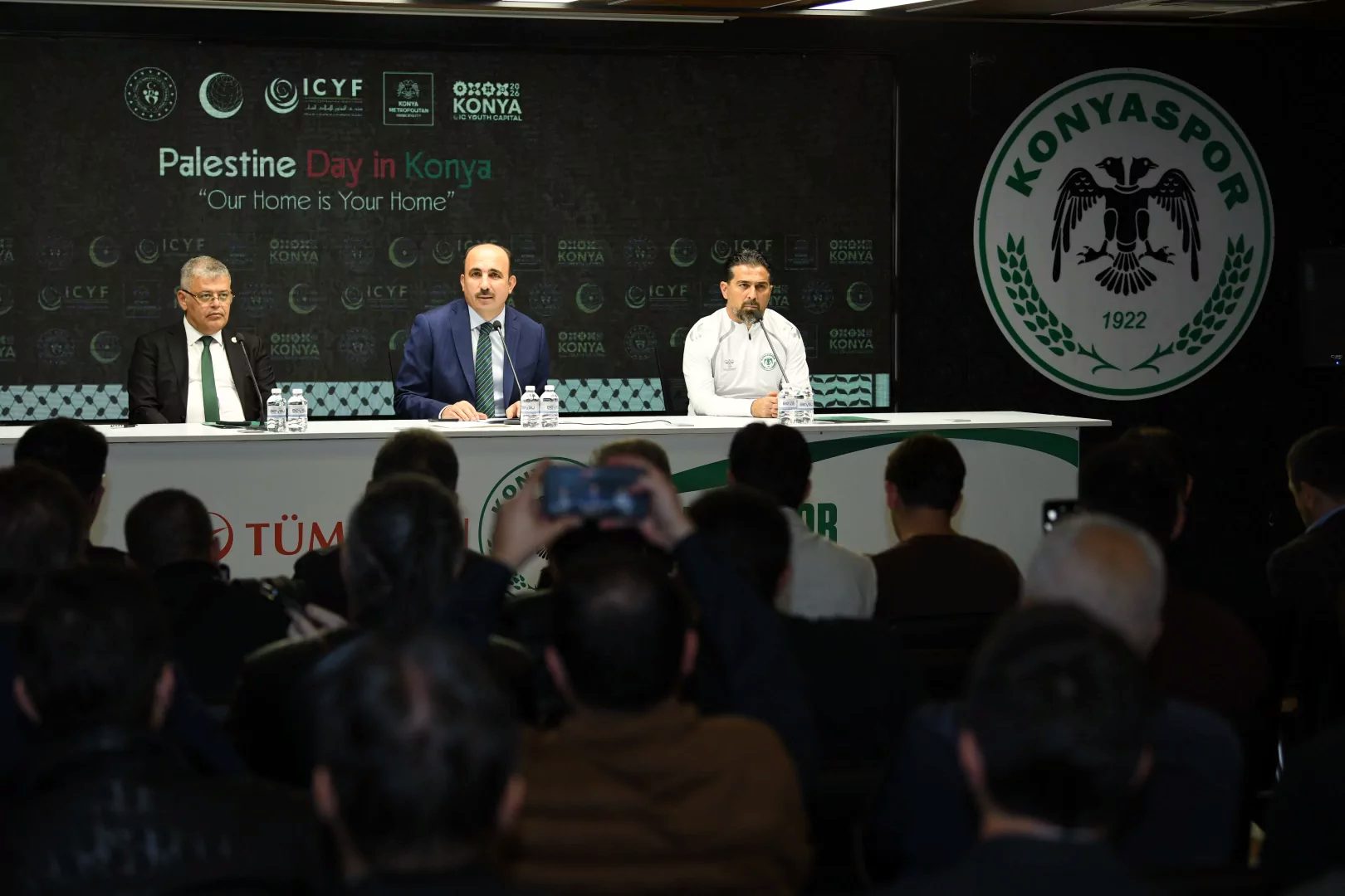 İslam İşbirliği Teşkilatı Gençlik Başkenti Konya’da, Filistin Milli Futbol Takımı