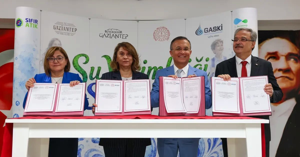 Gaziantep’te öğrenciler için “Su Verimliliği” seferberliği