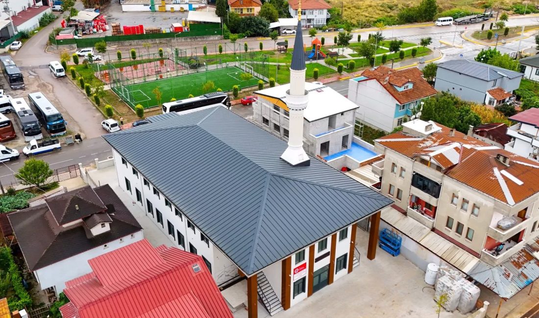 Kocaeli Büyükşehir Belediyesi, Başiskele Vezirçiftliği Mahallesi’nde yapımı devam eden Gazze