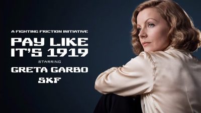 Greta Garbo SKF'ye geri dönüyor. SKF'yi tanıtan ilk kampanyasından beri