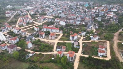 İnegöl Belediyesi, Cerrah Mahallesinde yeni yapılaşmaların olduğu bölgede 27 sokağın