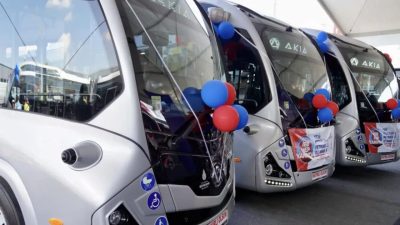 İstanbul Büyükşehir Belediyesi, 400 otobüs, 100 metrobüs, 50 elektrikli otobüs