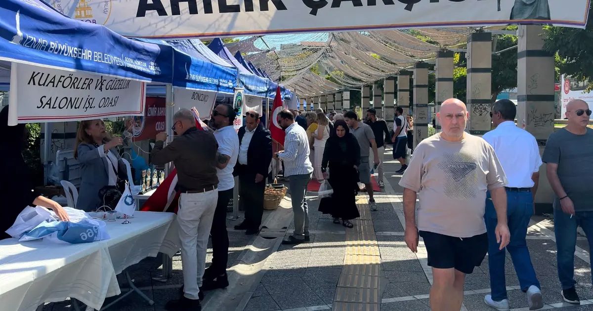 İzmir Çiğli’de kursiyerler Ahilik Haftası’nda hünerlerini sergiledi