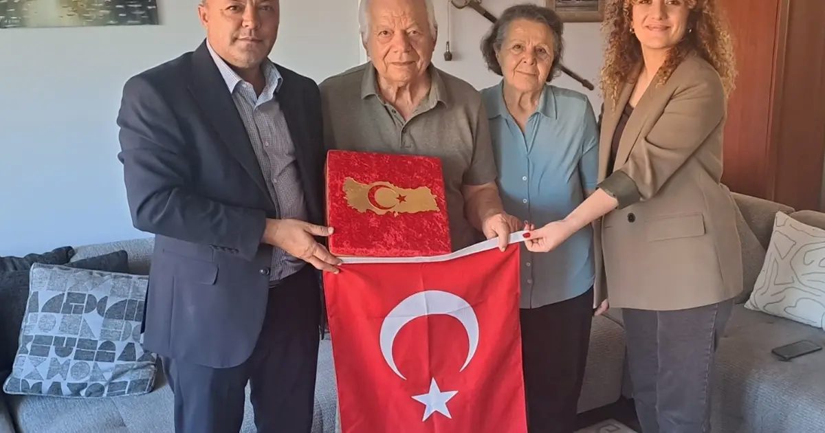 İzmit’ten Gölcük’te yaşayan Kıbrıs Gazilerine ziyaret