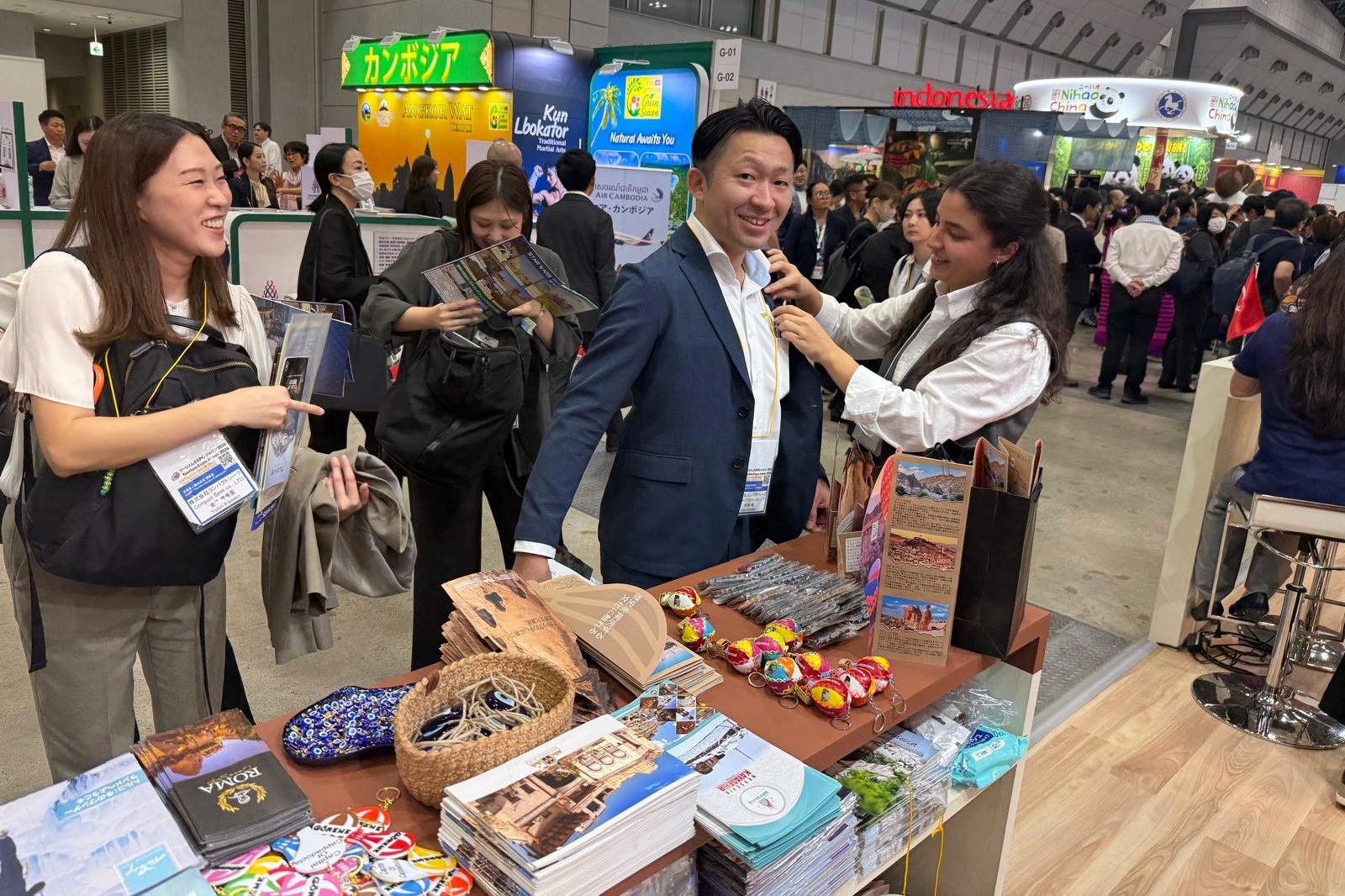 Kültür ve Turizm Bakanı Mehmet Nuri Ersoy, Tourism Expo Japan