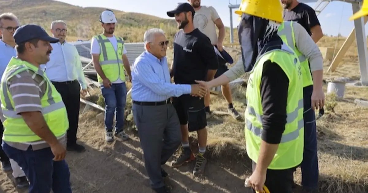 Kayseri Erciyes’de dağ kızağına geri sayım