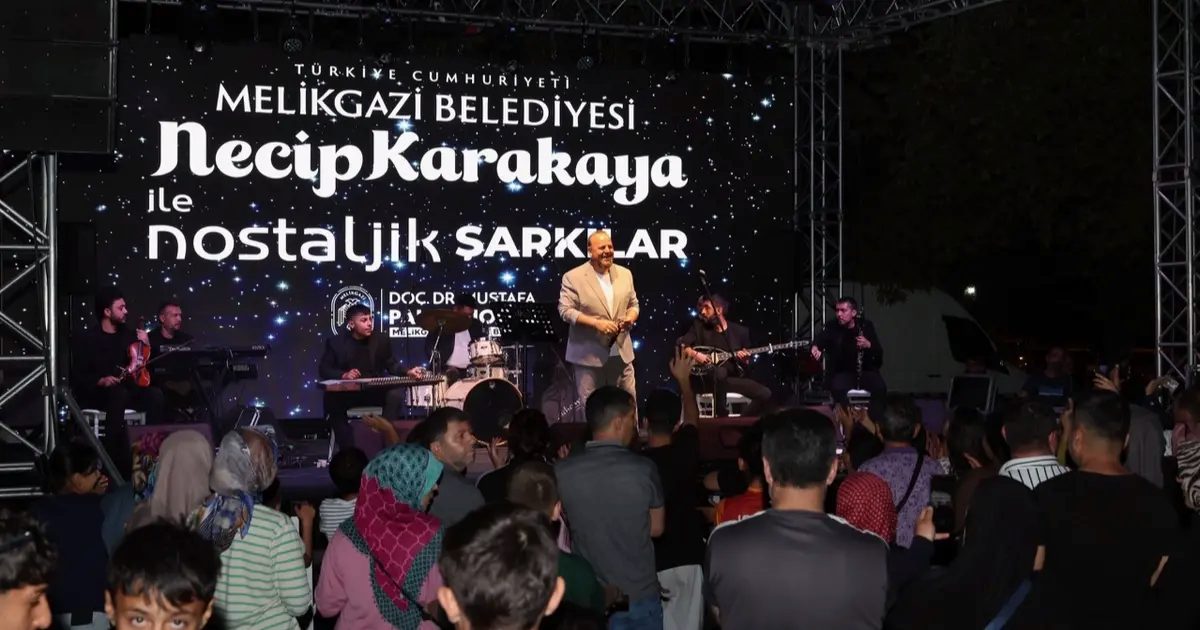Kayseri Melikgazi’de müzik ziyafeti