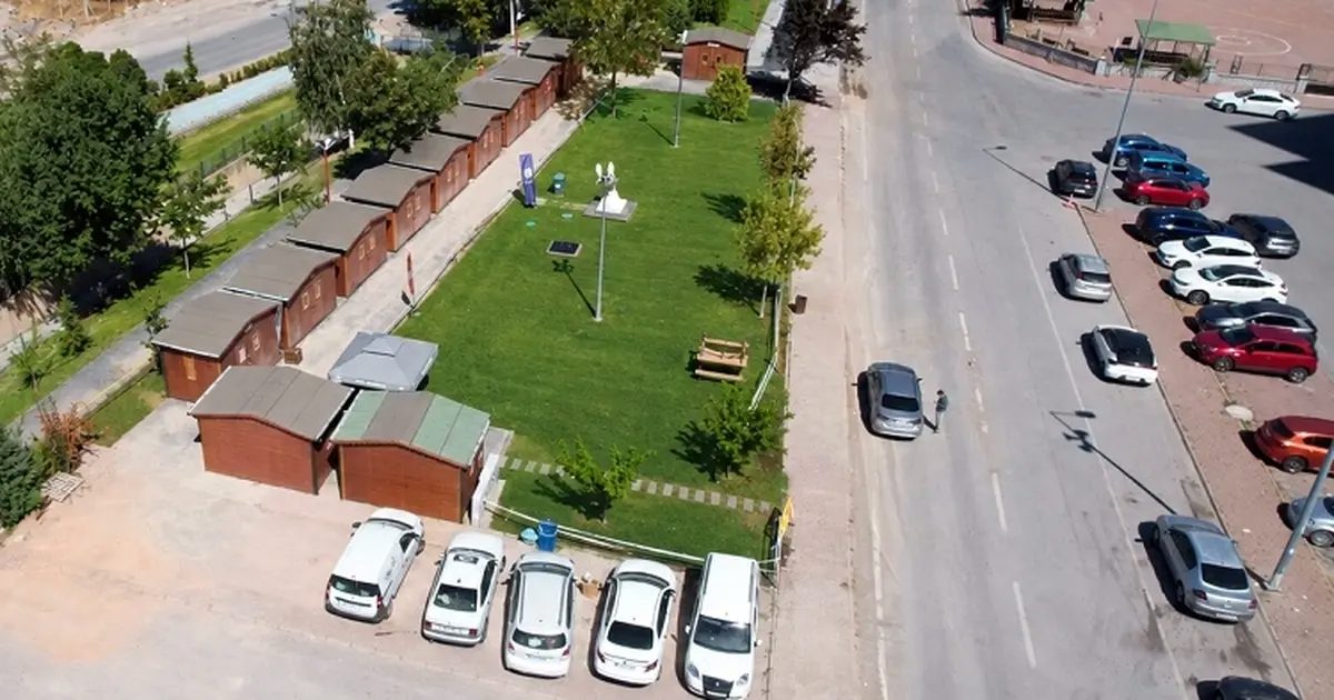 Kayseri Talas’ta Sahaflar Çarşısı yeni yerinde