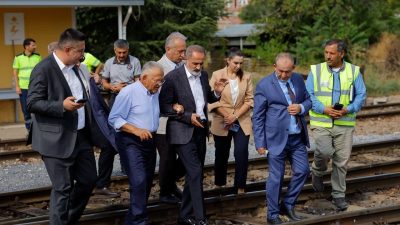 Kayseri Büyükşehir Belediye Başkanı Dr. Memduh Büyükkılıç, TCDD Genel Müdürü
