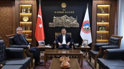 Kayseri Valisi Gökmen Çiçek, Zonguldak İl Emniyet Müdürlüğünden Kayseri İl