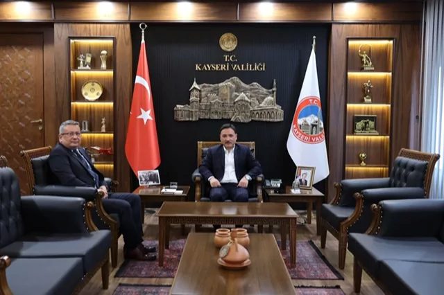 Kayseri Valisi Gökmen Çiçek, Zonguldak İl Emniyet Müdürlüğünden Kayseri İl
