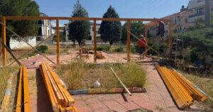 Edirne'nin Keşan ilçesinde merhum Vahit Ersöz’ün anısına açık hava anasınıfı