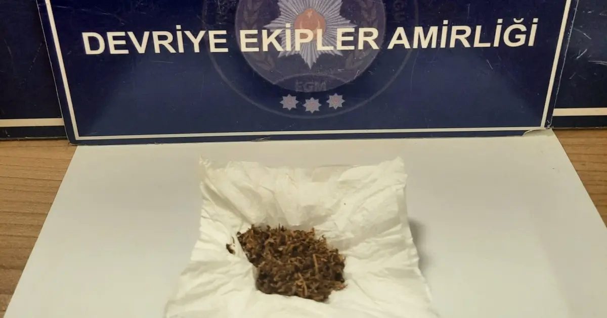 Keşan’da şüpheli şahsın üzerinden uyuşturucu madde çıktı