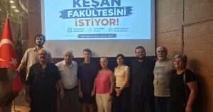 Keşan Kent Konseyi’nin “Keşan İçin Bir Araya Geliyoruz” başlıklı toplantısında;