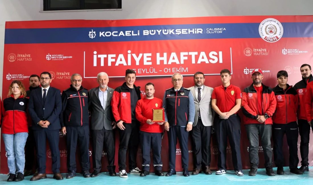 Kocaeli Büyükşehir Belediyesi Genel Sekreteri Dr. Hayri Baraçlı, İtfaiye Teşkilatı’nın