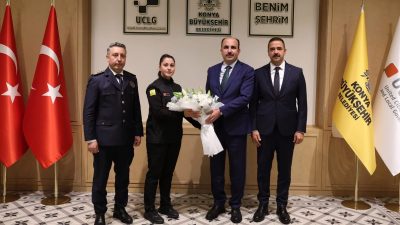 Konya Büyükşehir Belediye Başkanı Uğur İbrahim Altay, İtfaiye Haftası vesilesiyle