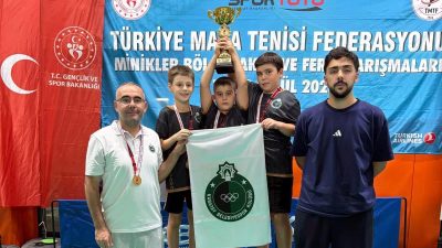 Karatay Belediyespor Kulübü Masa Tenisi Takımı, Muğla’da düzenlenen Minikler Bölge