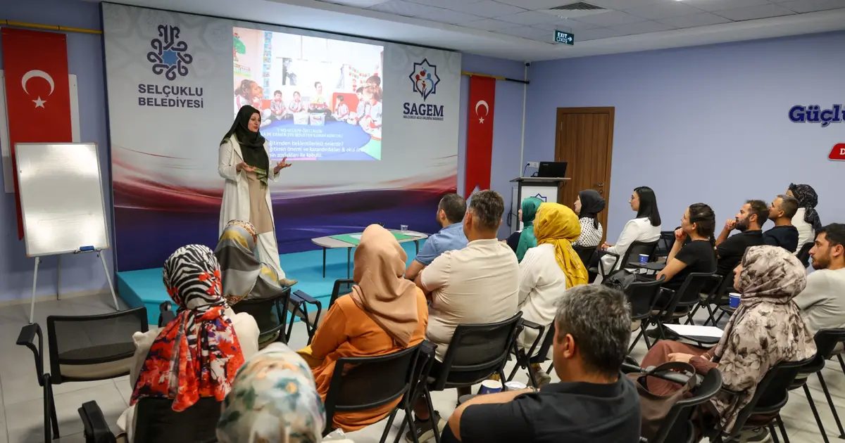 Konya’da SAGEM’den okula uyum semineri
