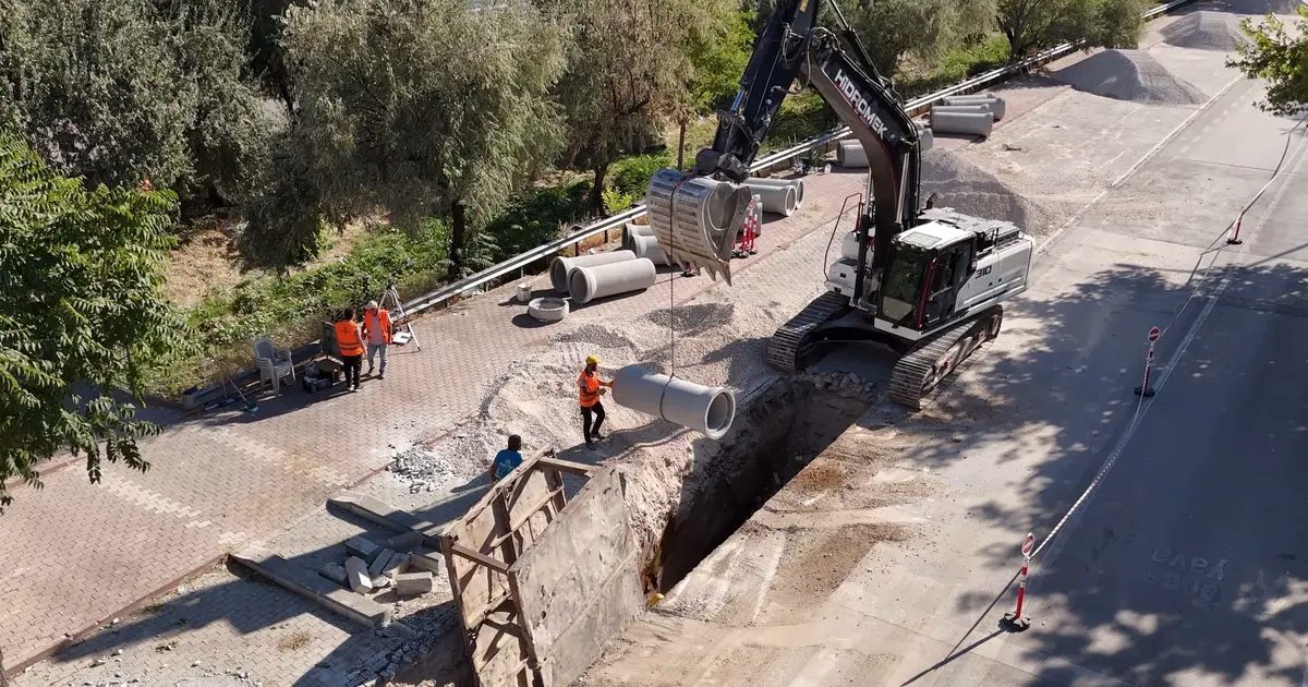 Konya’da taşkınlara karşı altyapı güçlendirmesi