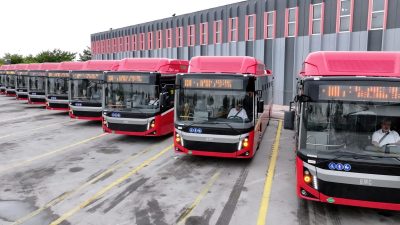 Konya Büyükşehir Belediye Başkanı Uğur İbrahim Altay, Büyükşehir’in otobüs filosunu
