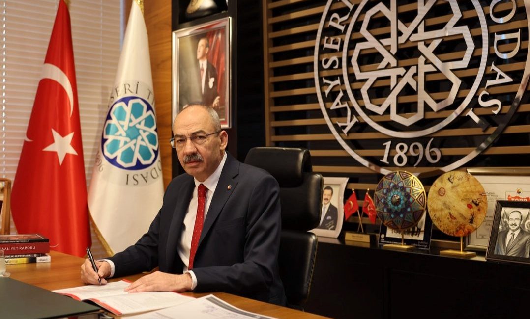 Kayseri Ticaret Odası (KTO) Yönetim Kurulu Başkanı Ömer Gülsoy, son