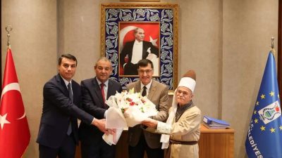 Kütahya Belediye Başkanı Eyüp Kahveci, 39. Ahilik Haftası kapsamında kutlama