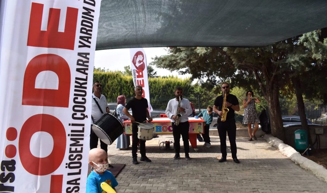 Bursa LÖDER, Özhan Market ve İdris Doğrul desteğiyle lösemili ve
