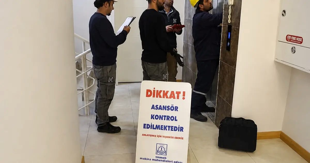 Makina Mühendisleri Odası Bursa’dan Mudanya Belediyesi’ne asansör denetimi uyarısı